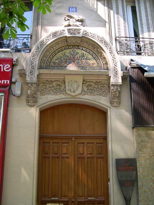  Entrée d'immeuble (boulevard Arago, Paris 13e)